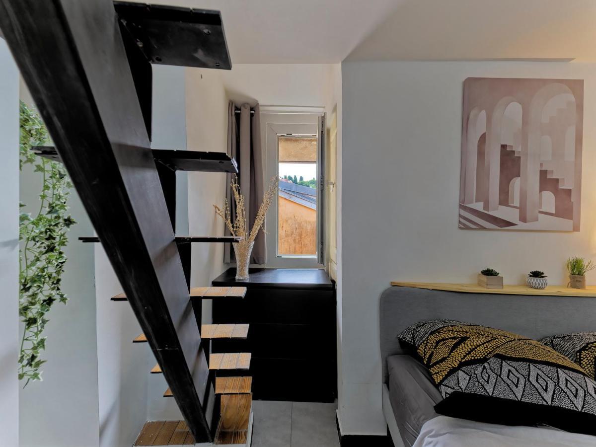 Appartement Cosy Avec Vue Panoramique ! Nice Luaran gambar